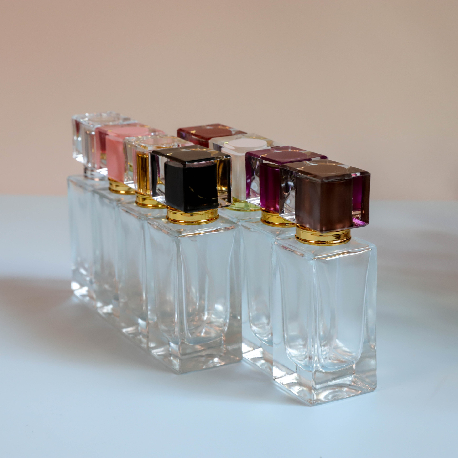 Perfume Fragrance World Qahwa - Премиум-флакон для духов многоразового использования, стеклянный,